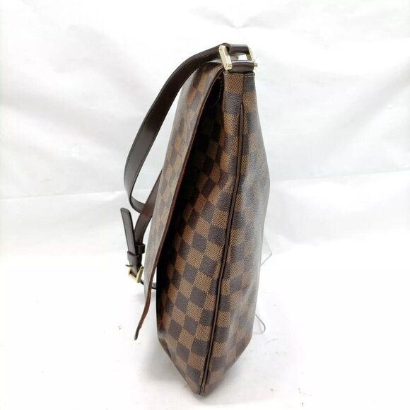 100% Authentic Louis Vuitton Musette Brown Damier Ebene Shoulder Bag - Picture 3 of 9